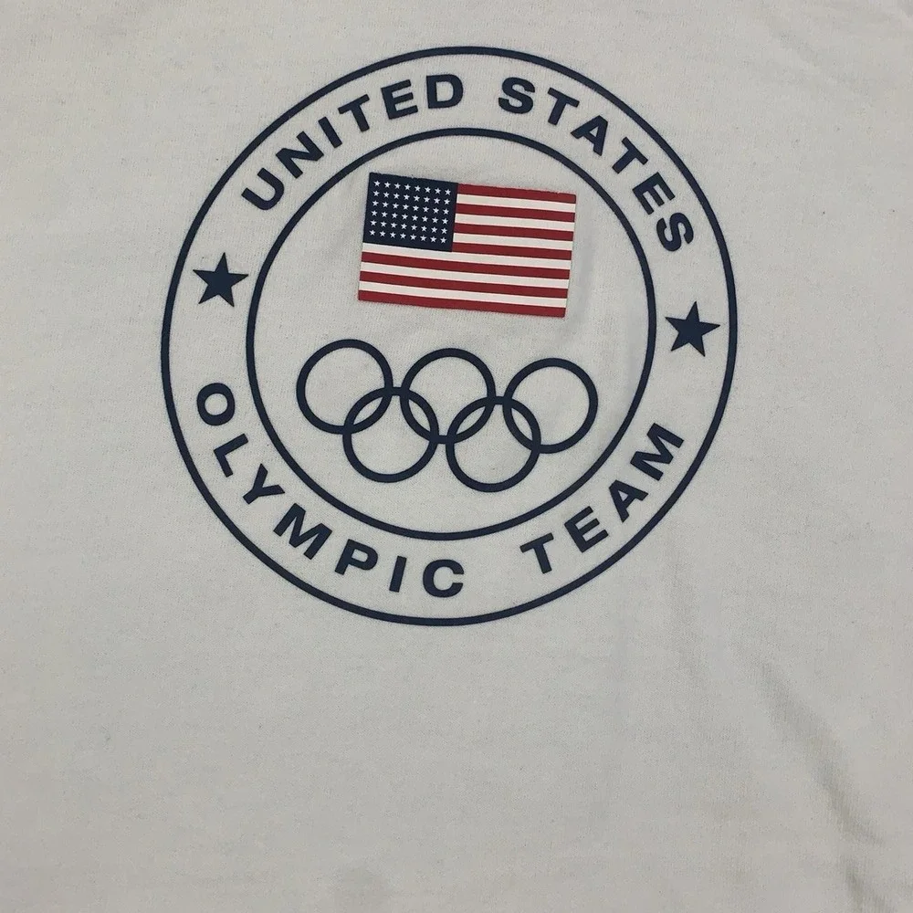 Polo Ralph Lauren USA Olympic Team Sweatshirt Mens XL White Olympics Rio 2016